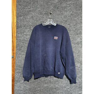 Vintage Russell Athletic Sweatshirt Mens XL Blue Ingram Micro Team 93 Fleece 90s